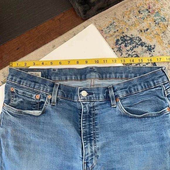 Levis 514 premium straight leg jeans Men’s size 38 X 30 - Picture 5 of 15
